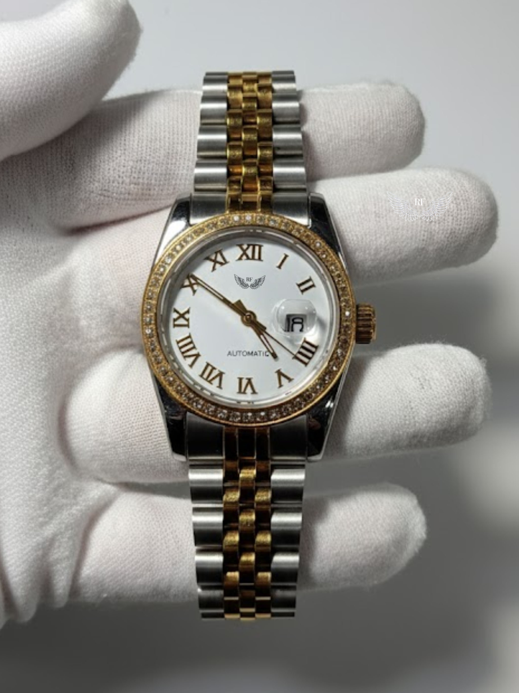 White Roman Dial