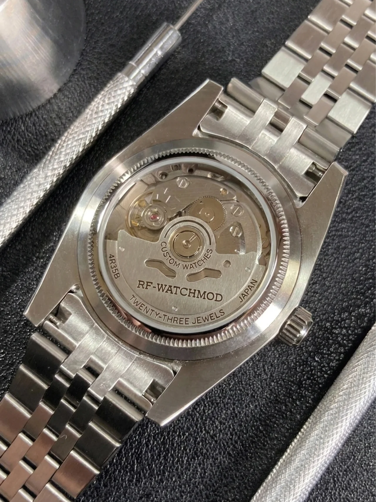 Purple Textured Dial