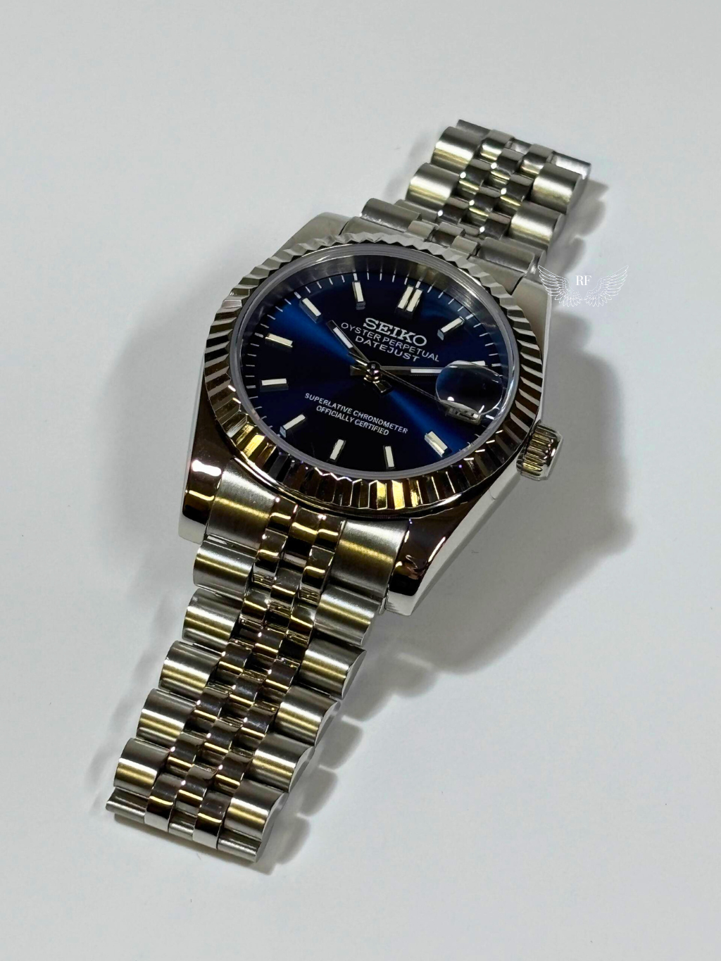 Sunburst Blue Dial