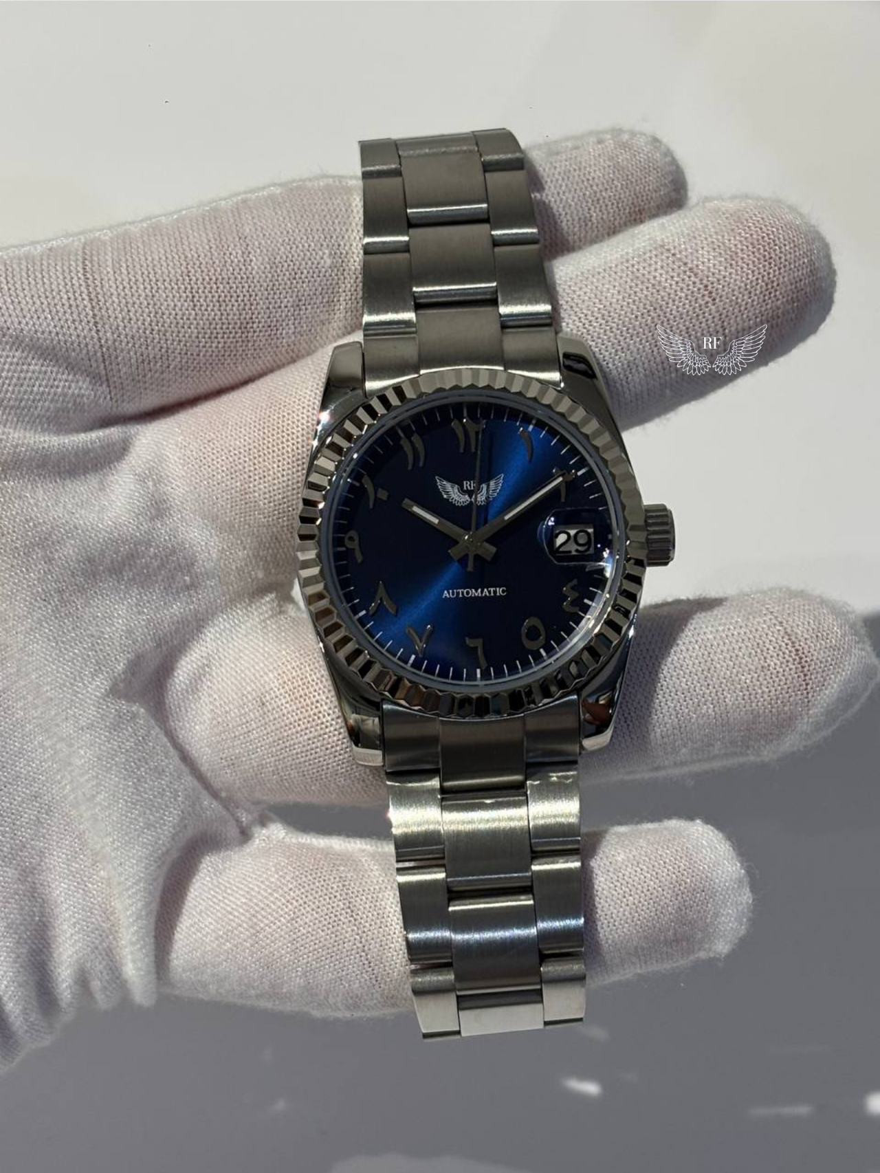 RF Blue Arabic