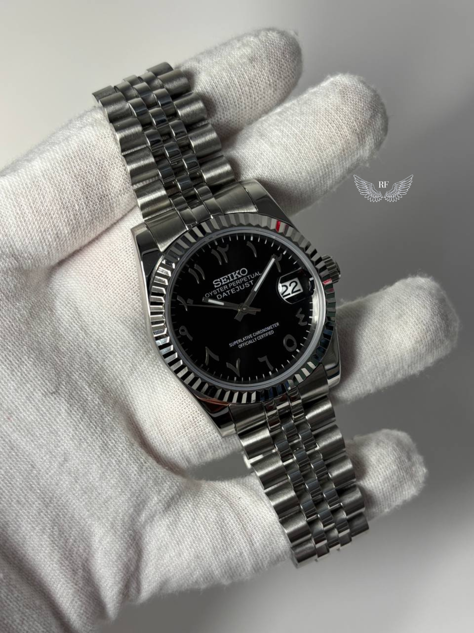 Black Arabic Dial