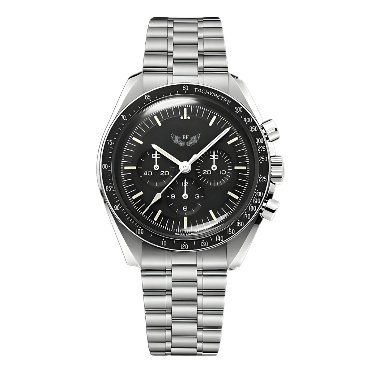 Black Speed Chronograph Watch.