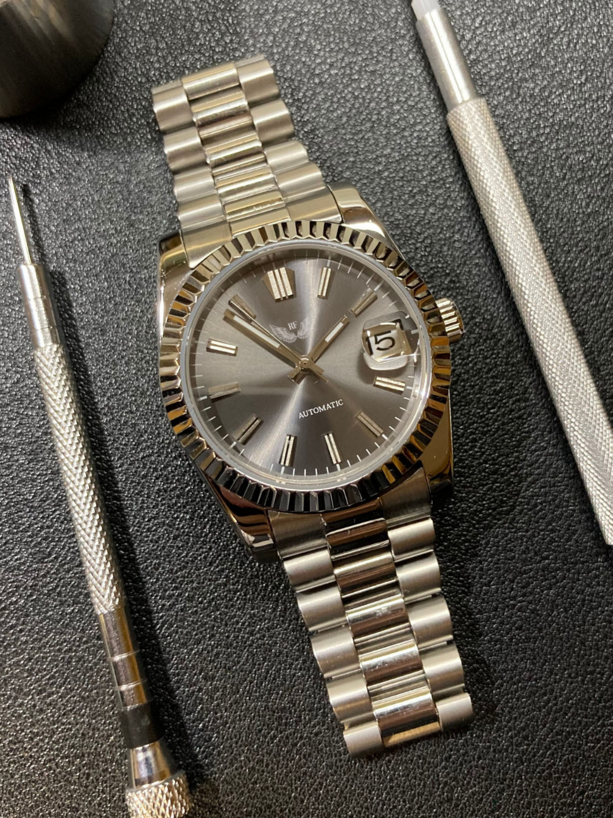 Grey Dial