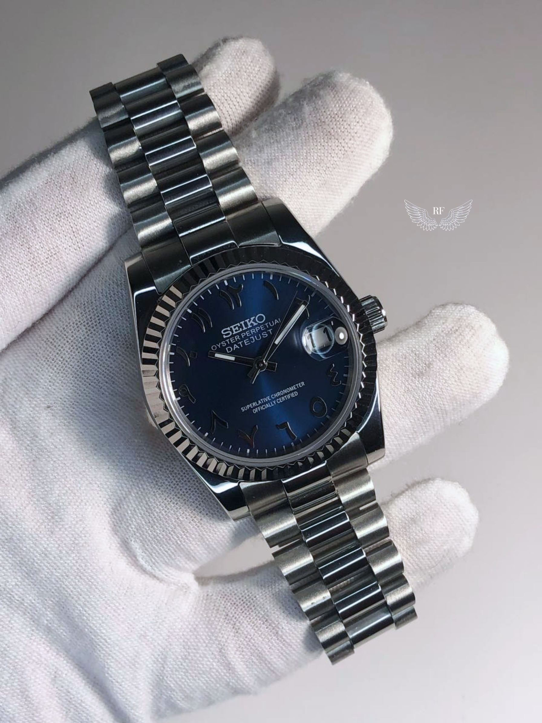 Blue Arabic Dial