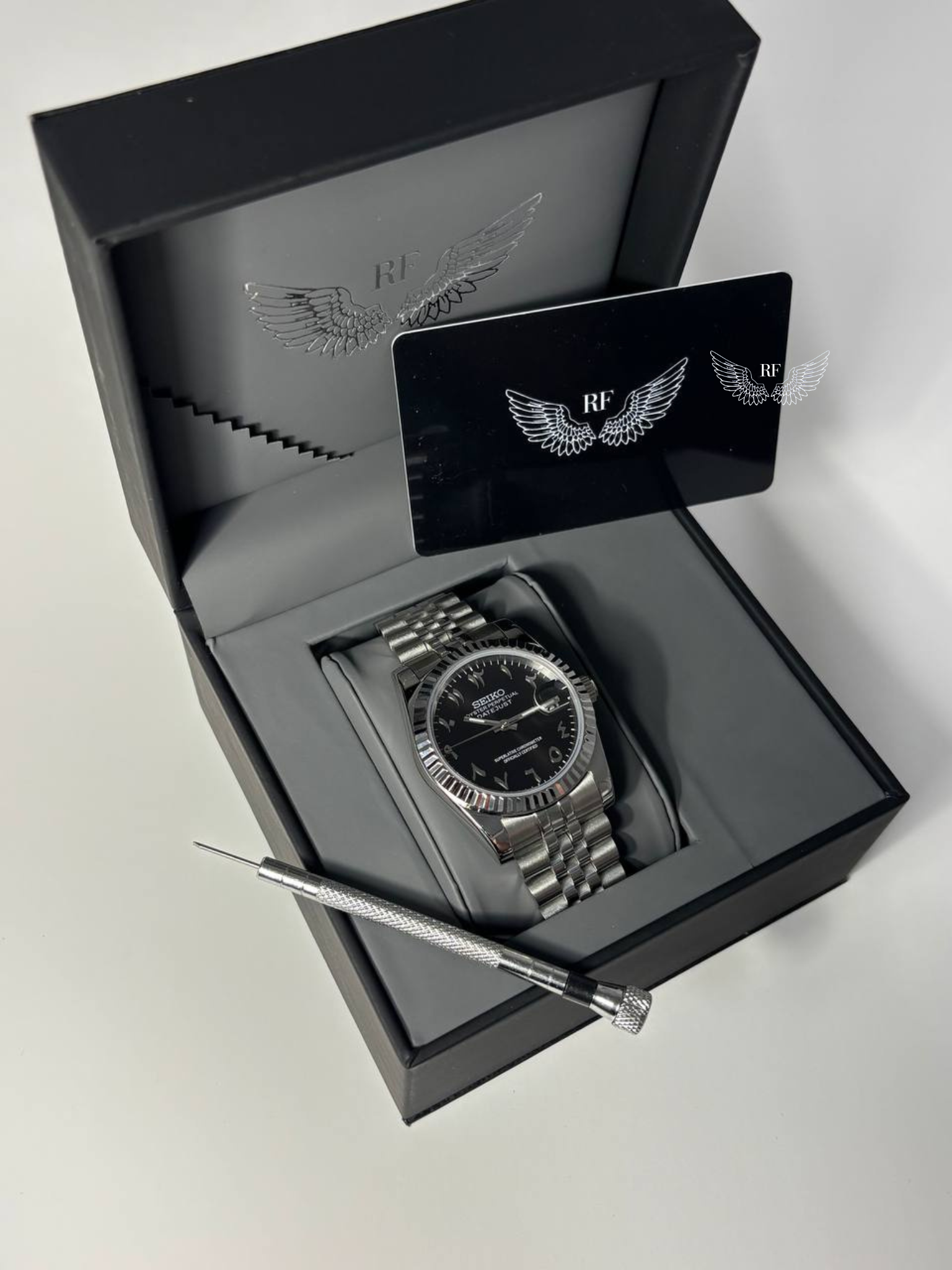 Black Arabic Dial