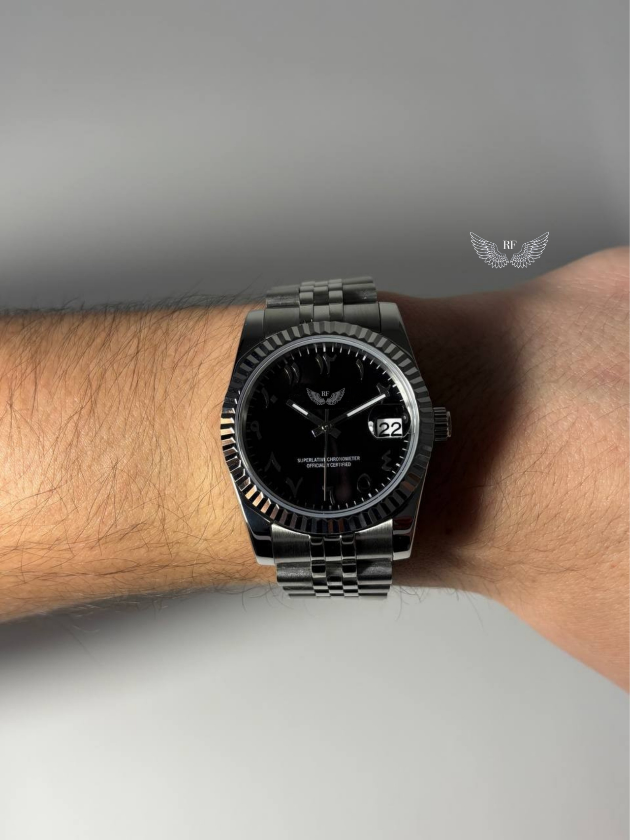 Black Arabic Dial