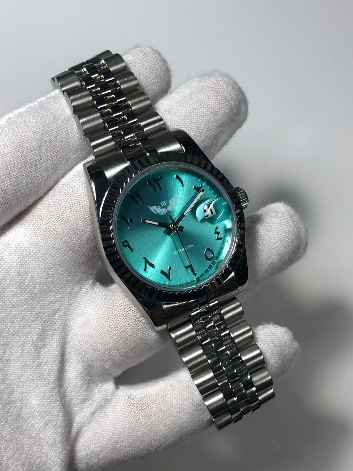 Cyan Arabic Dial