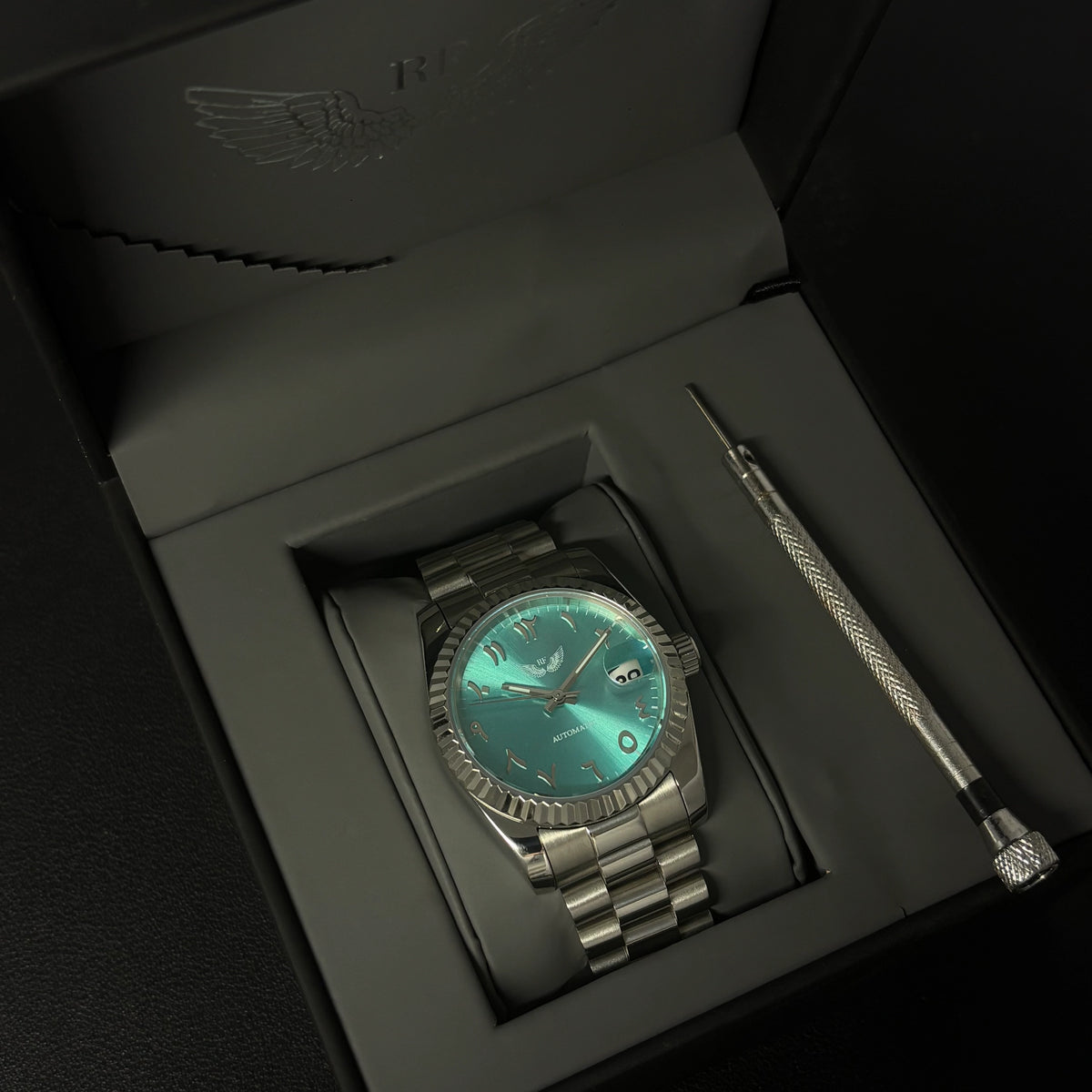Cyan Arabic Dial