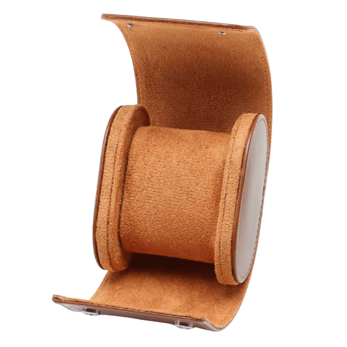 Leather travel case for watch