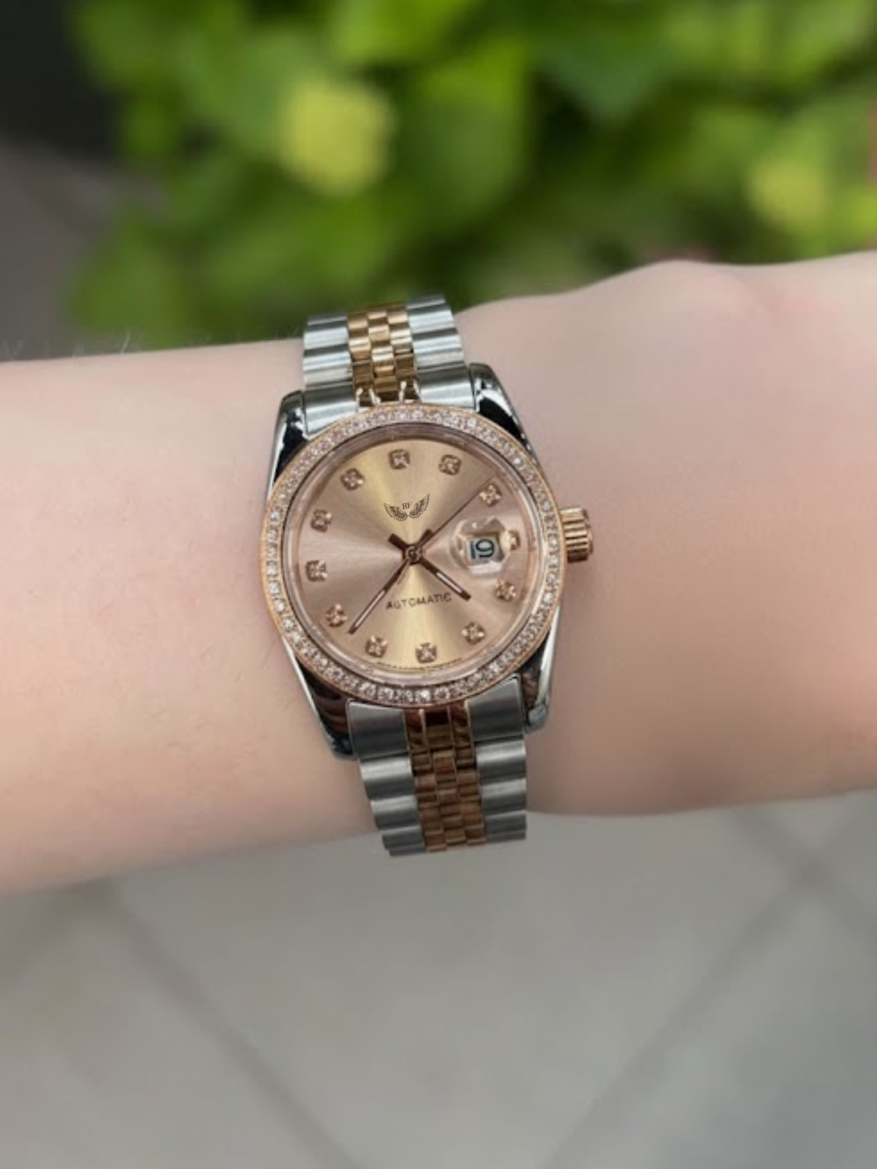 Rose Diamond Dial
