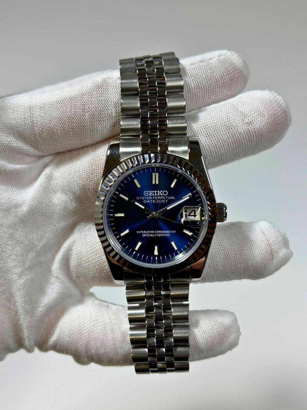 Sunburst Blue Dial