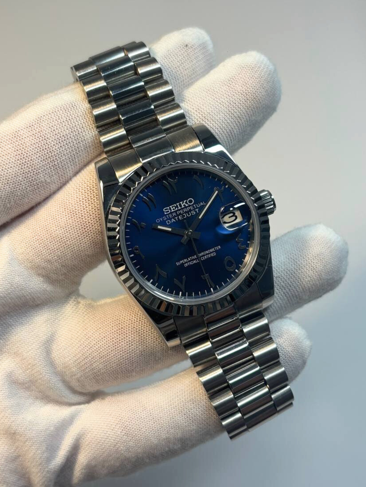 Blue Arabic Dial