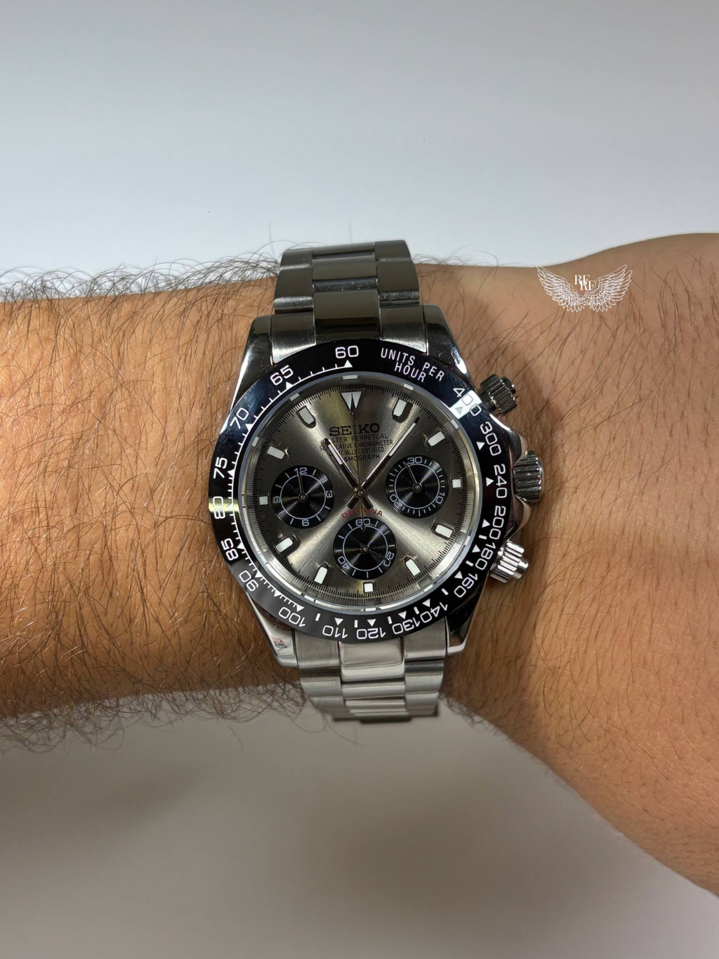 Grey Dial Chronograph