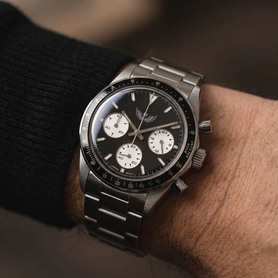 Zebra Chronograph 37mm - Black