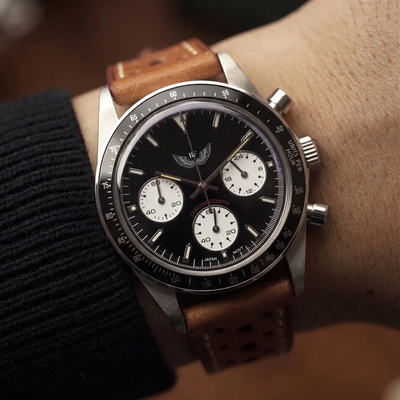 Zebra Chronograph 37mm - Black