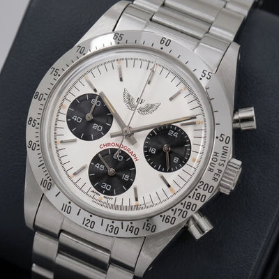Zebra Chronograph 37mm - White
