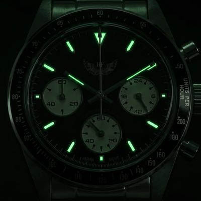 Zebra Chronograph 37mm - Black