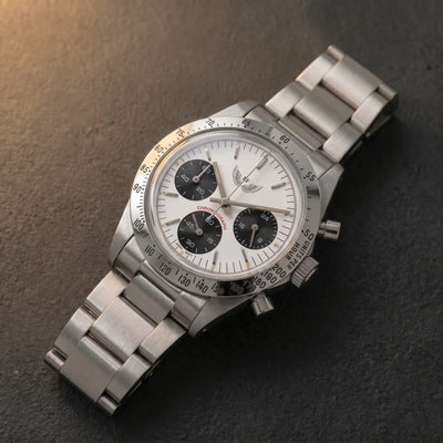 Zebra Chronograph 37mm - White