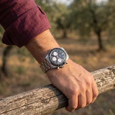 Zebra Chronograph 37mm - Black