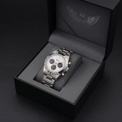 Zebra Chronograph 37mm - White