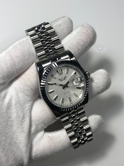 White Textured Dial