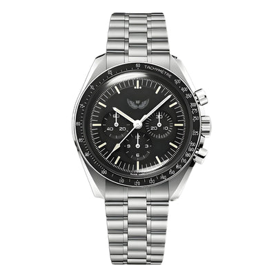 Black Speed Chronograph Watch.
