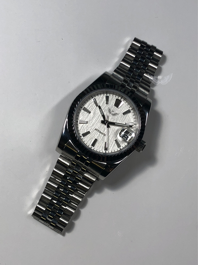 White Textured Dial