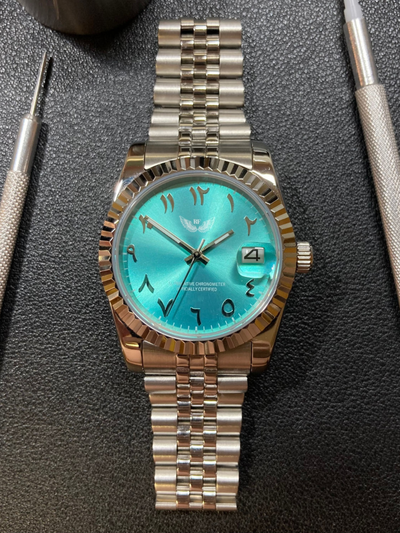 Cyan Arabic Dial 2
