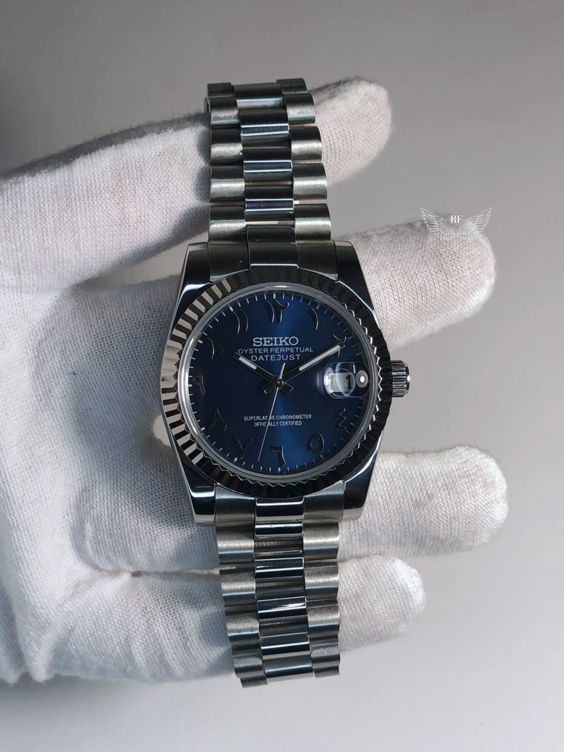 Blue Arabic Dial