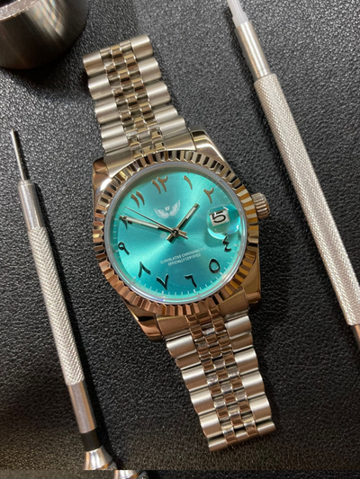 Cyan Arabic Dial 2