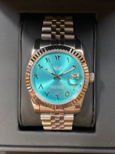 Cyan Arabic Dial 2