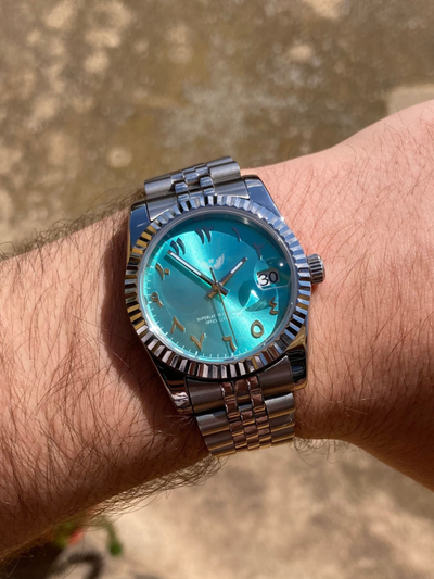 Cyan Arabic Dial 2