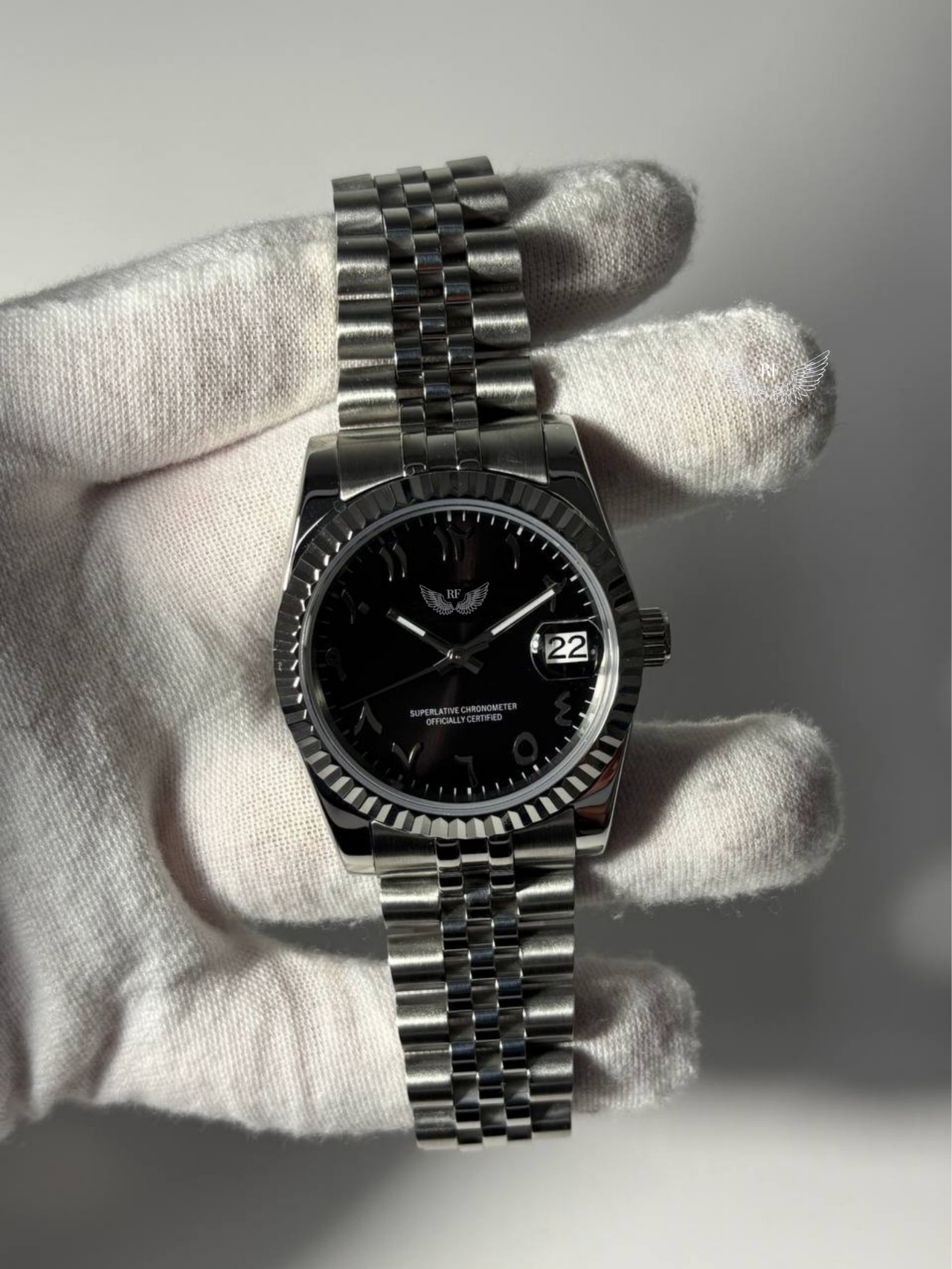 Black Arabic Dial