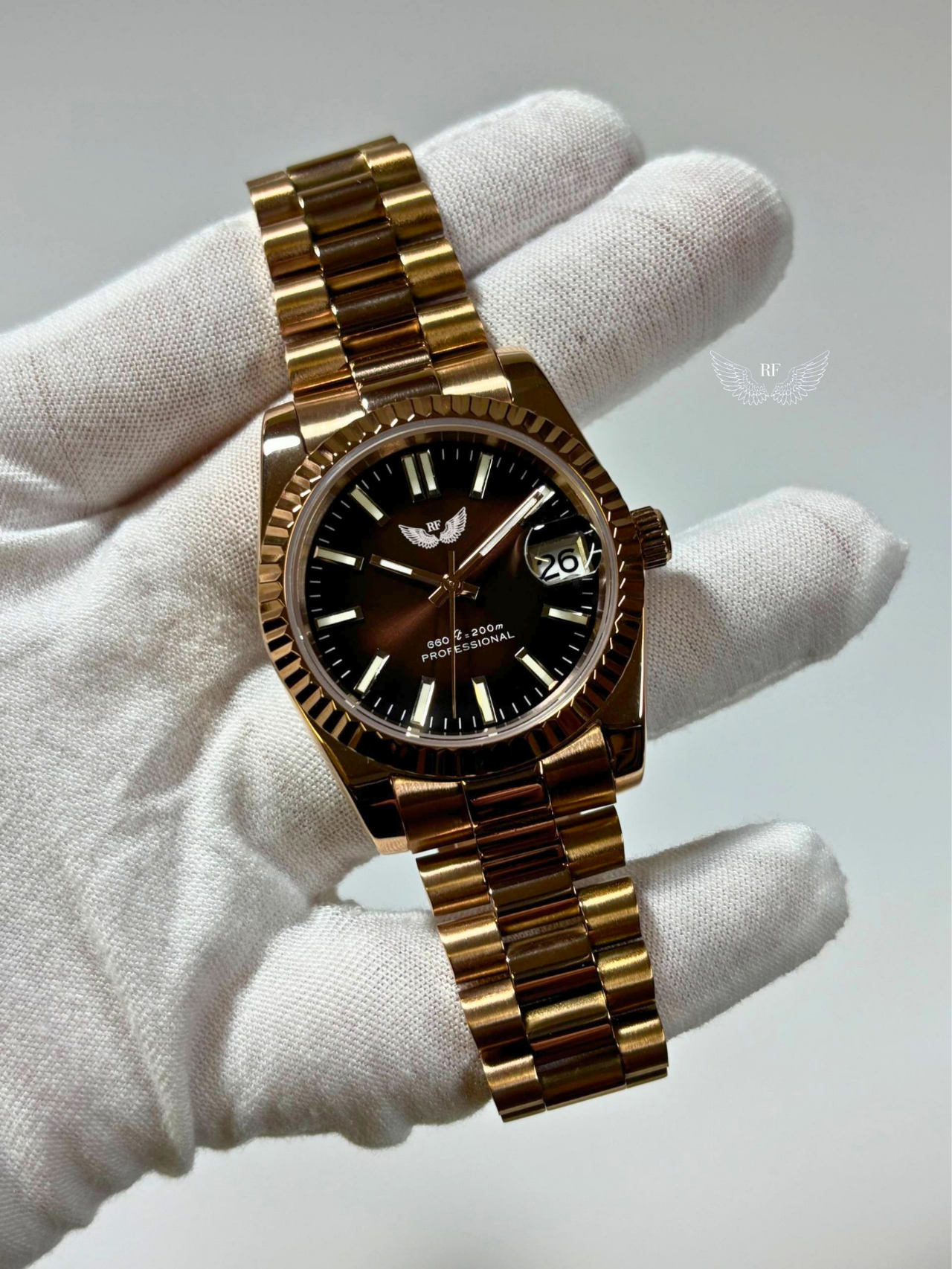 Sunburst Chocolate Dial