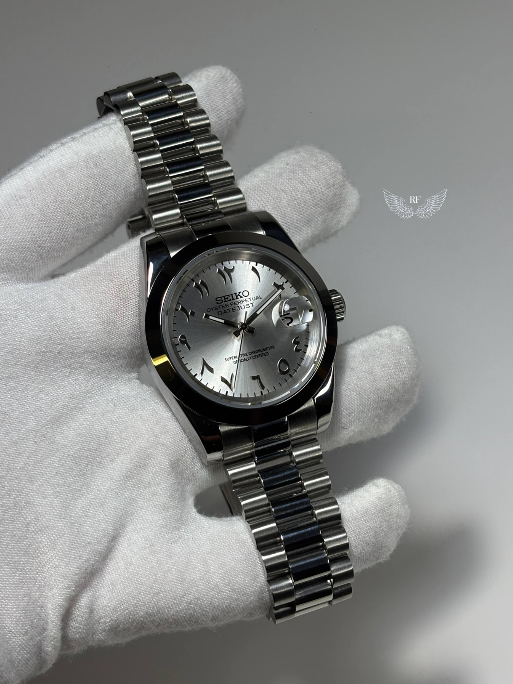 Grey Arabic Dial FB