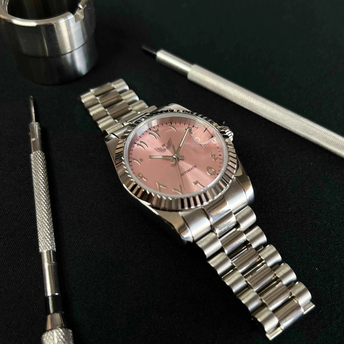 Pink Arabic Dial
