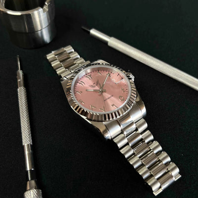 Pink Arabic Dial