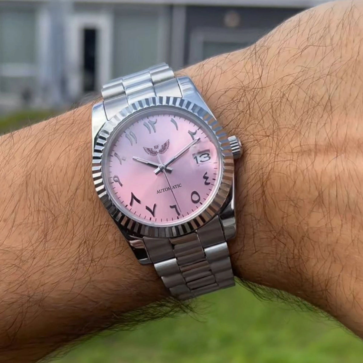 Pink Arabic Dial
