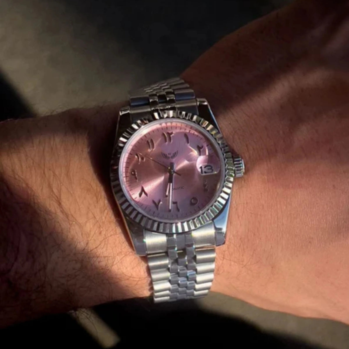 Pink Arabic Dial