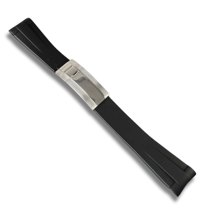 Black Rubber Strap