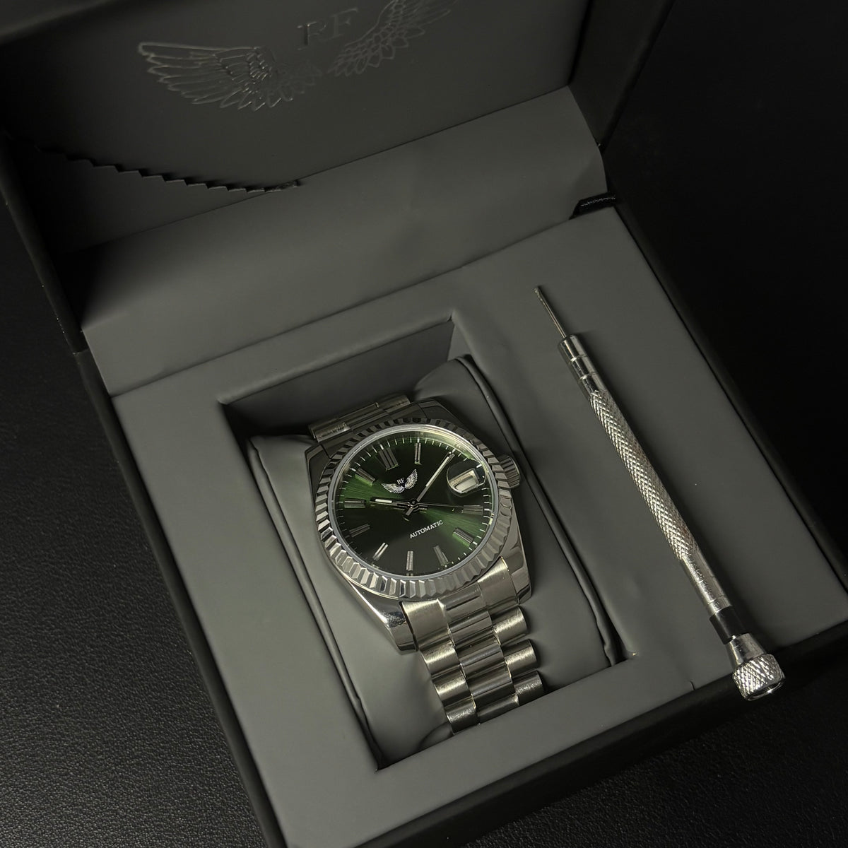 Olive Green Dial
