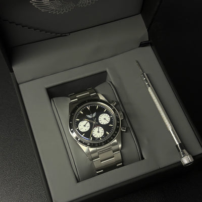 Zebra Chronograph 37mm - Black