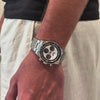 Zebra Chronograph 37mm Racing on the wrist