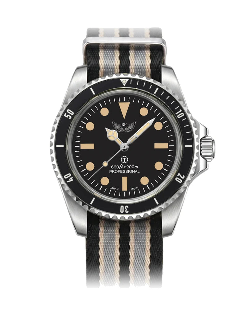 RF Vintage Diver, nylon strap