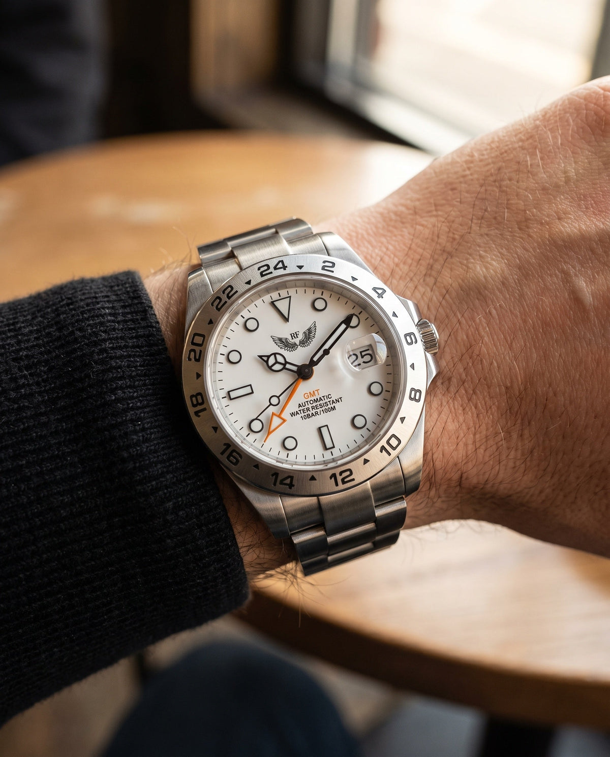 Explorer II GMT Vintage on the wrist