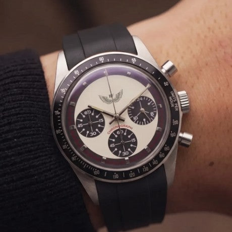 Zebra Chrono - Racing + Rubber Strap